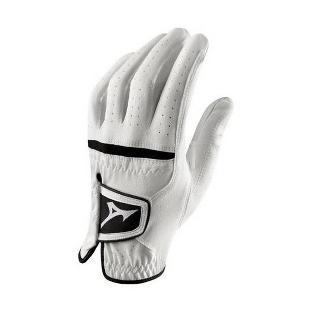 Mizuno Men's Comp Golf Gloves White/Black (230199-ALU)